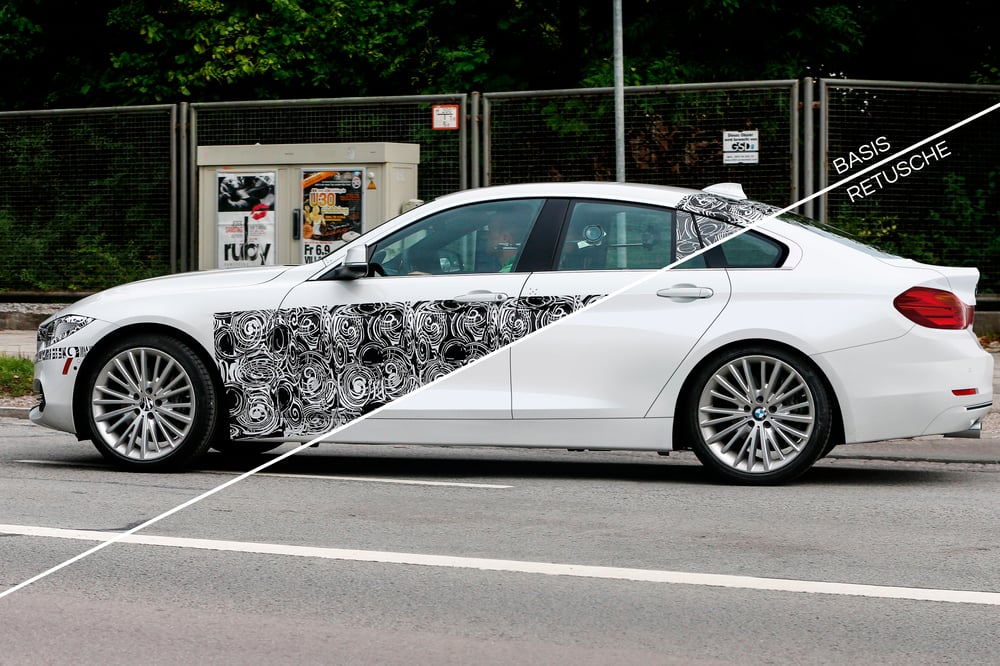 BMW 4er GranCoupé, Erlkönig-Enttarnung Exterior