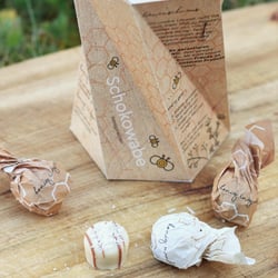 Packaging Design für Honigpralinen