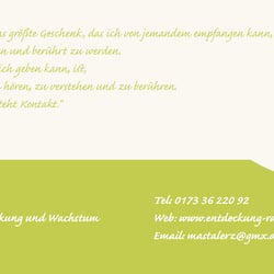 grafik und design round about print und web für www.achtsam-beruehrt-sein.de
