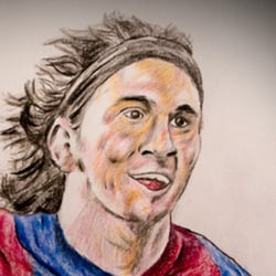 Leo Messi Speeddrawing