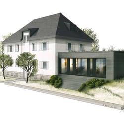 Architektur Entwurf Anbau
