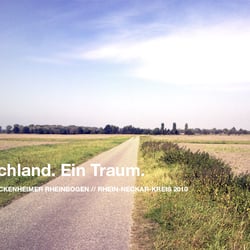 Deutschland. Ein Traum. Bei Hockenheim.
