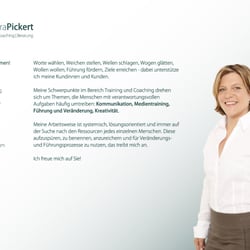 Screenshot von Website