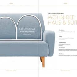 Konzept und Gestaltung Living-Segment