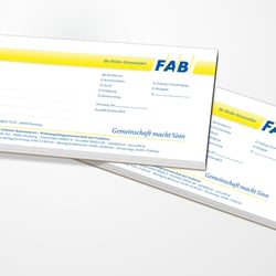 FAB-Geschäftsausstattung