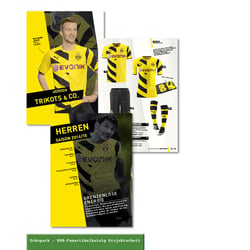 BVB Fanartikel Katalog – Freelancer – Projektarbeit Echopark Essen