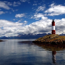 Leuchturm Faro de Fin del Mundo in Ushuaia