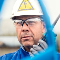 Industriefotografie Stellrad © André Loessel