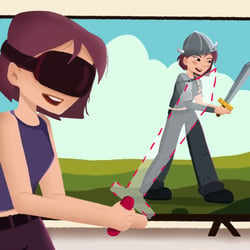 Erklrävideo – VR Brille und virtuelle Charaktere