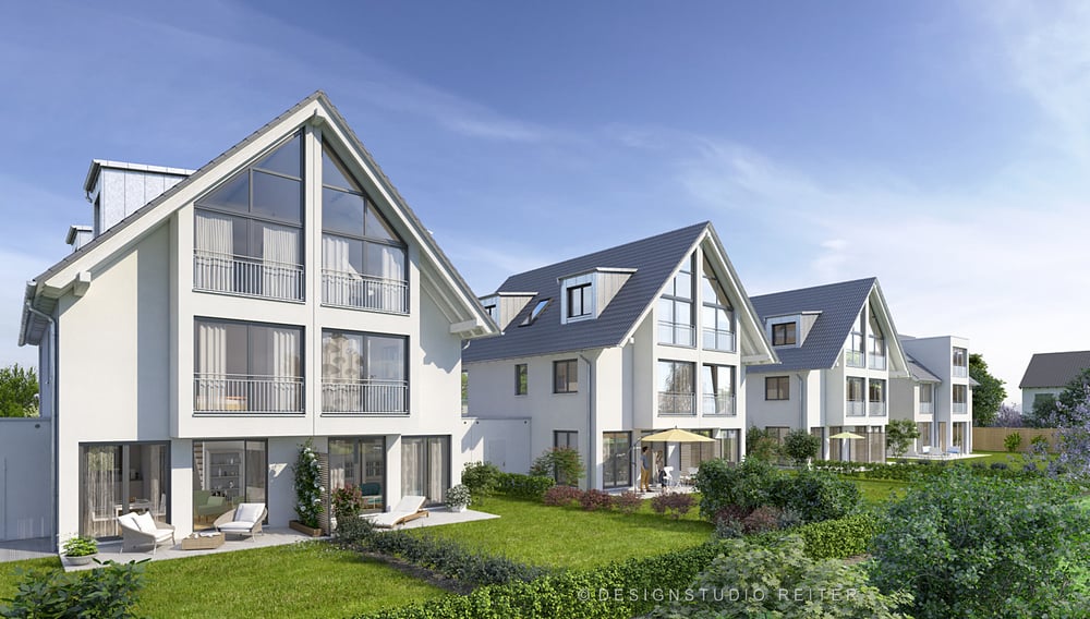 Visualisierung Neubau Projekt