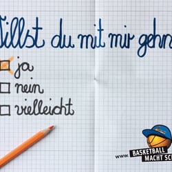 Plakat für die Deutsche Bank Skyliners