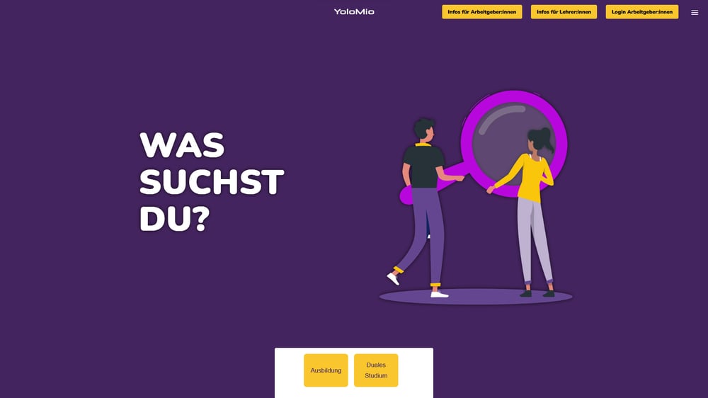 YoloMio – Videoplattform für den Ausbildungsmark – Start