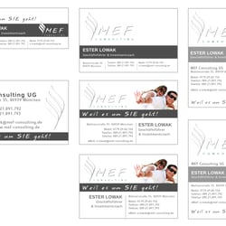 Visitenkarten-Layouts