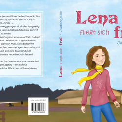 Cover-Illustration für „Lena fliegt sich frei“