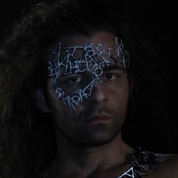 ahhh neckless, reflektor filament, 2017, model: suha arda soykan