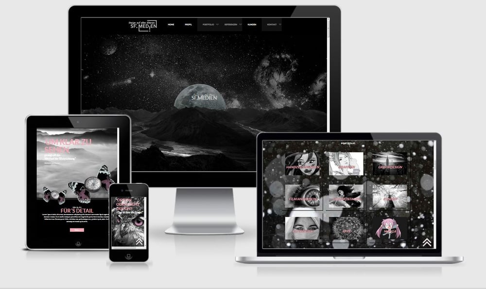 Website SF. Medien