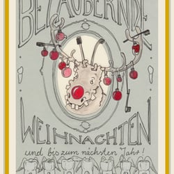 Weihnachtskarte Zahnarztpraxis