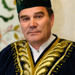 A tatar man in traditional dress