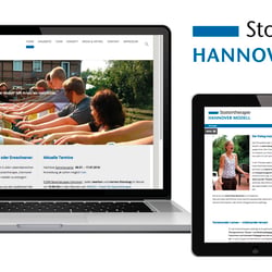 Stottertherapie: Website & Logo