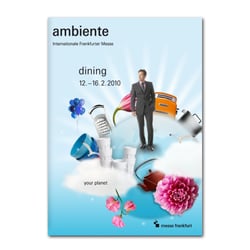 Messe Frankfurt, Ambiente / Keyvisualentwicklung