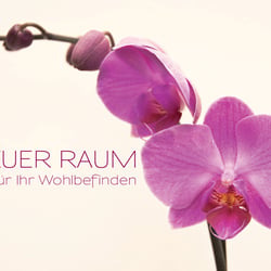 Informations-Karte für eine Frauenärztin