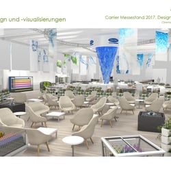 3D – Eventarchitektur – Messestand Carrier 3