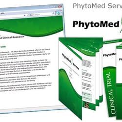 PhytoMed Service – Logo, Broschüre, Flyer, Webseite