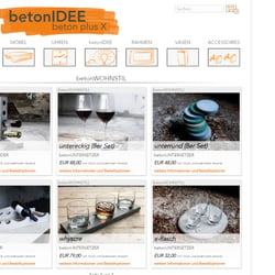 Produktfotografie – Beton Ideen