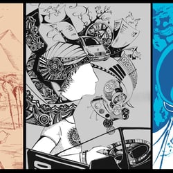 The past. The present. The future… / illustration / handgraphic