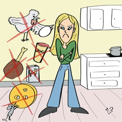 Hilfe, meine Tochter lebt Vegan