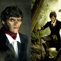 „Melmoth“ – Maskenbild-Studienarbeit von Sybille Schaller nach dem Stück „Melmoth der Wanderer“