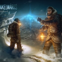 „Dunkelwärts“ von Ulf Fildebrandt, Coverillustration