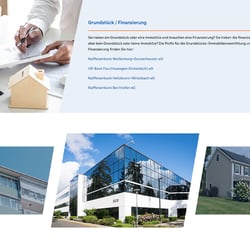 Schräges Webdesign
