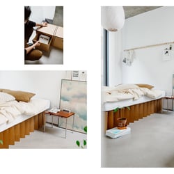ROOM IN A BOX- Möbel aus Wellpappe