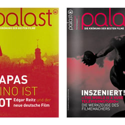 Konzept und Gestaltung des Filmmagazines www.palastmagazin.de