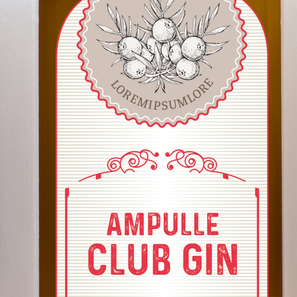 WILHELMER Gin-Etiketten