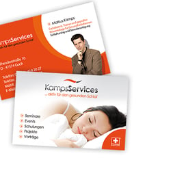 Visitenkarten Kamps Services