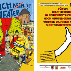 FLYER, DinA6, Vorder- und Rückseite