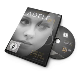 DVD Gestaltung „Adele – Her Hits, Her Live, Her Story“