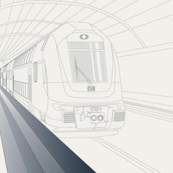 Entwurfs-Illustrationen für die Deutsche Bahn AG – Studio Delhi, Mainz