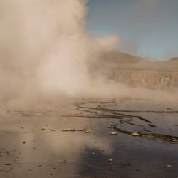 El Tatio Geysir. Atacama desert, Chile.