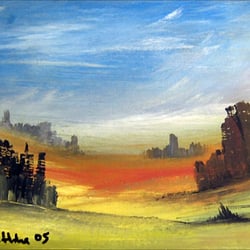 Acryl – Landschaftsimpression