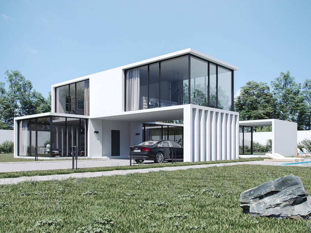 GlassB House 1