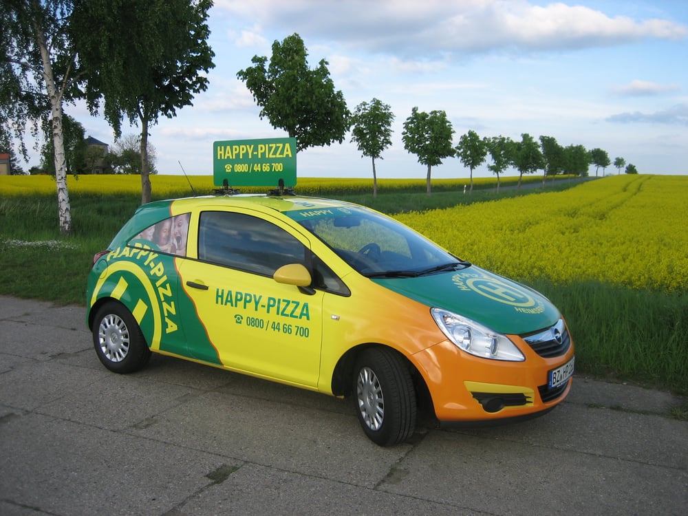 KFZ Design Happy Pizza