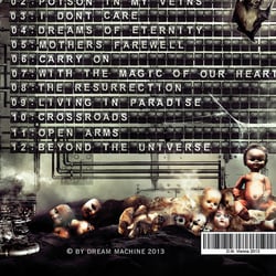 CD DESIGN: Digipack für Band – back