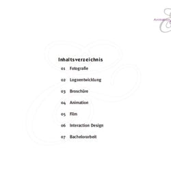 Inhaltsverzeichnis