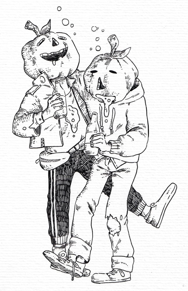 inktober 2019, Tag 24 „Dizzy“