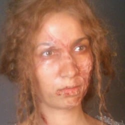 scar / disguise with prosthetic