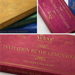 Velour Chocolat d’Art – chocolate packaging bran