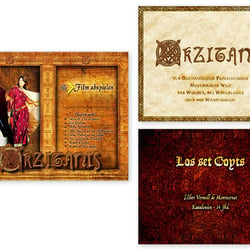 KÜNSTLER-DVD, Menü- und Titel-Gestaltung